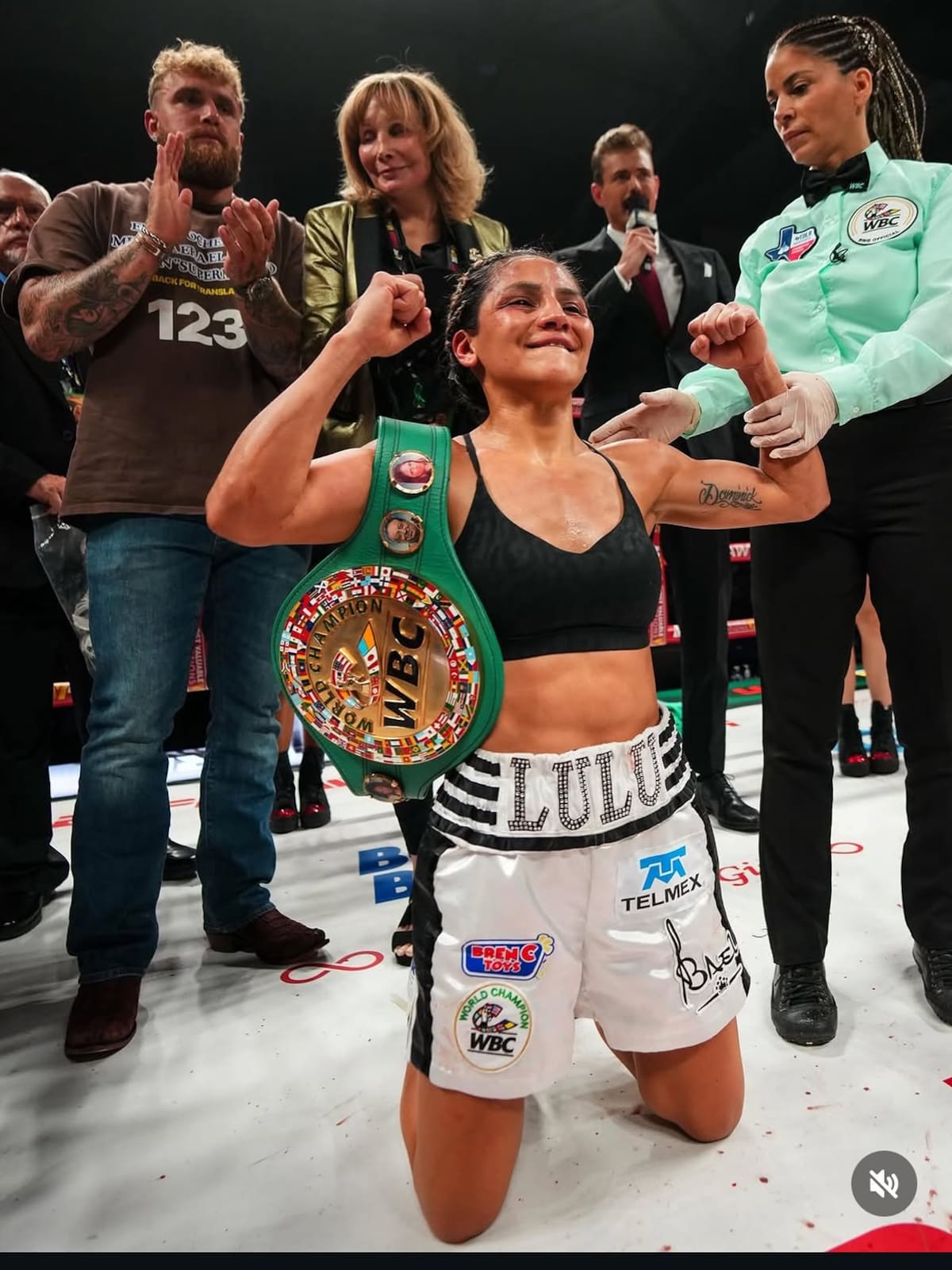 Lourdes “Pequeña Lulú” Juárez. (Foto: IG @pequenalulubox)
