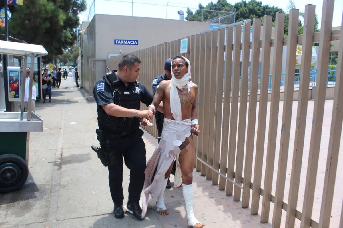 Intenta escapar de hospital migrante que quiso suicidarse