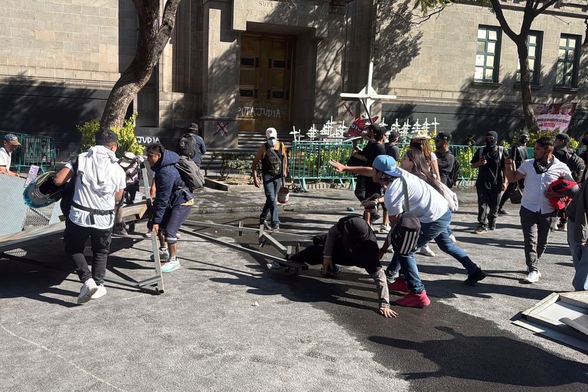 Violencia en manifestaciones “vulnera el diálogo democrático”, advierte la Suprema Corte de Justicia tras daños a su sede