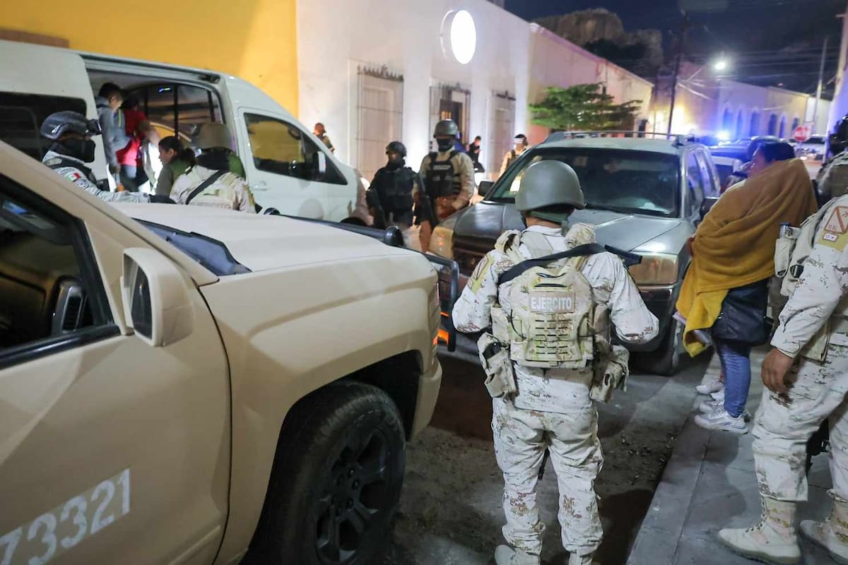 Asegura INM a personas en un hotel del Centro de Hermosillo