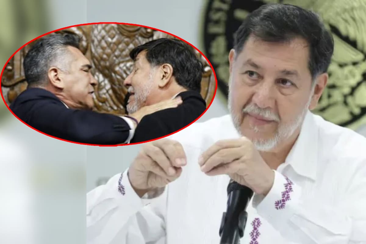Noroña narra la agresión de Alito Moreno: “fue un puñetazo y amenazas de muerte”