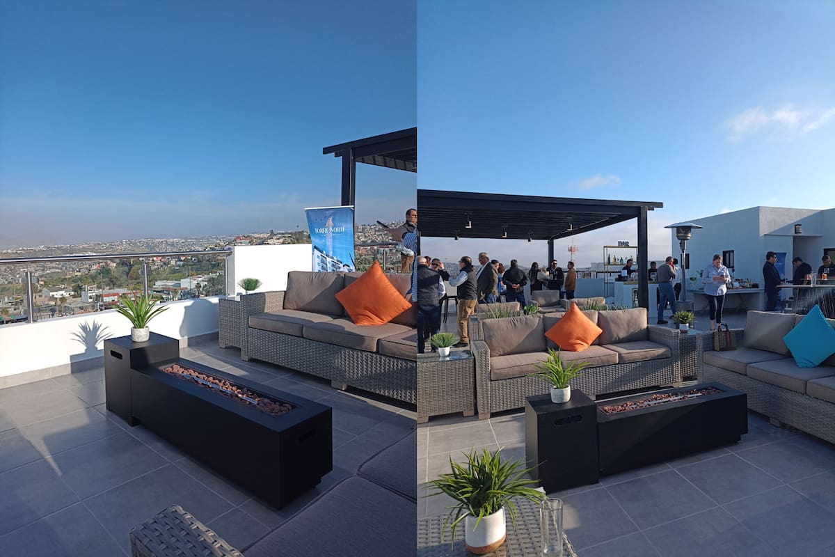 Inauguración del rooftop de la Torre Norte Alborada de Casas Cadena.