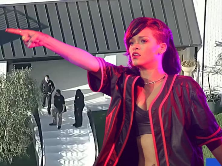 Rihanna sale ilesa tras un tiroteo en su mansión de Beverly Hills y detienen a una mujer por intento de homicidio