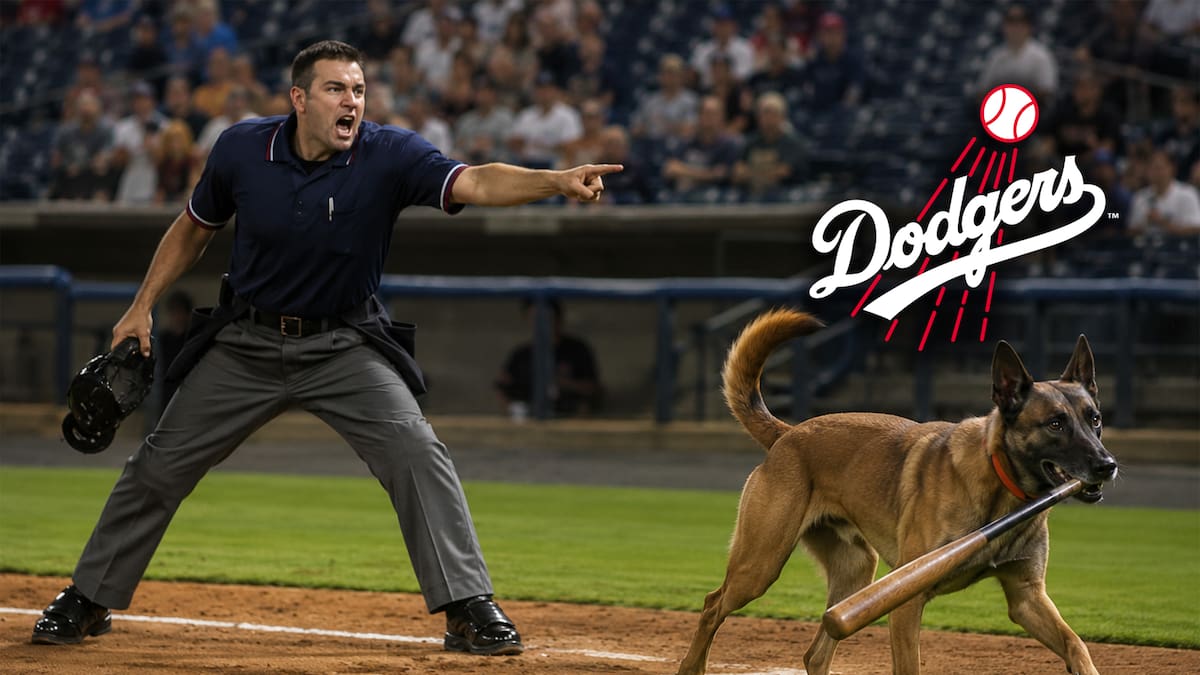 Los Dodgers expulsan a sus perros recogebates luego de un triste accidente en sucursal de ligas menores