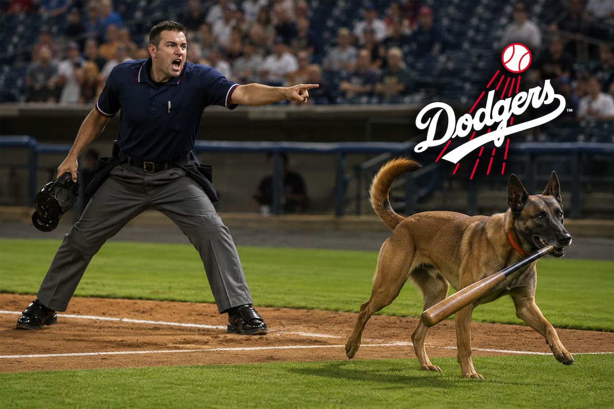 Los Dodgers expulsan a sus perros recogebates luego de un triste accidente en sucursal de ligas menores