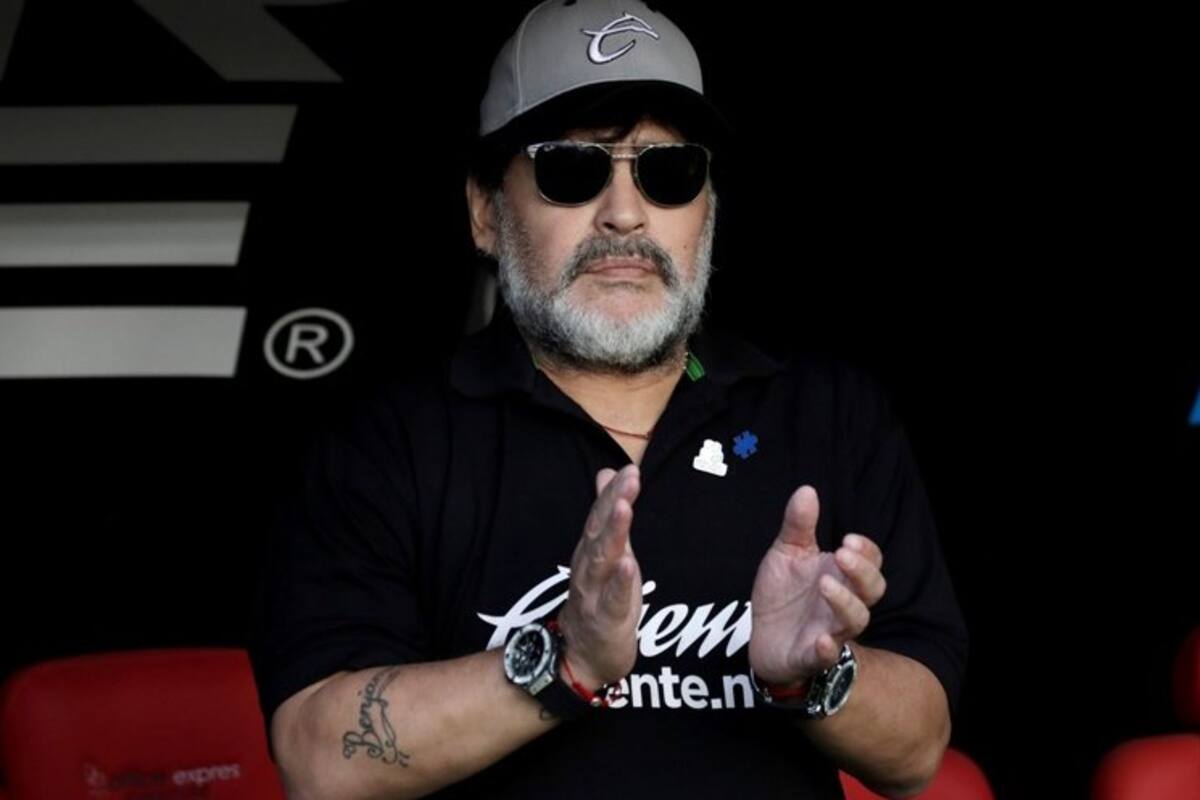 Maradona se despide de su afición sinaloense a través de Instagram