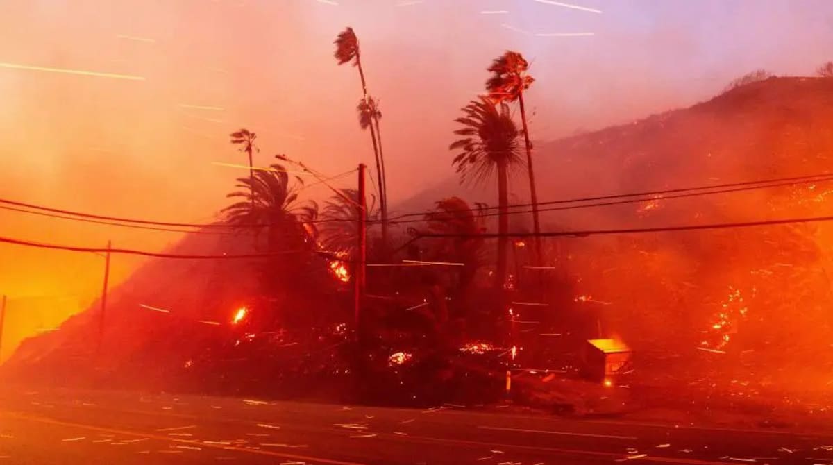 Vientos de Santa Ana: Un riesgo constante para el sur de California. | Banco digital GH