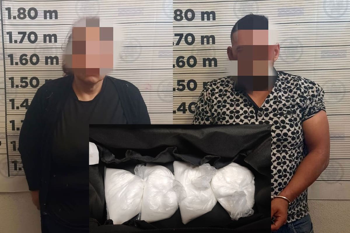 Tras persecución desde Rosarito detienen en Tijuana a pareja con droga