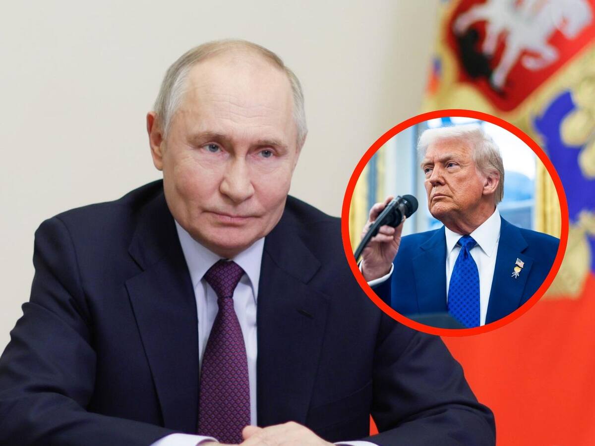 Tras la llamada telefónica entre Trump y Putin, los mercados financieros rusos se dispararon y el precio de la deuda ucraniana subió. | Crédito: EFE