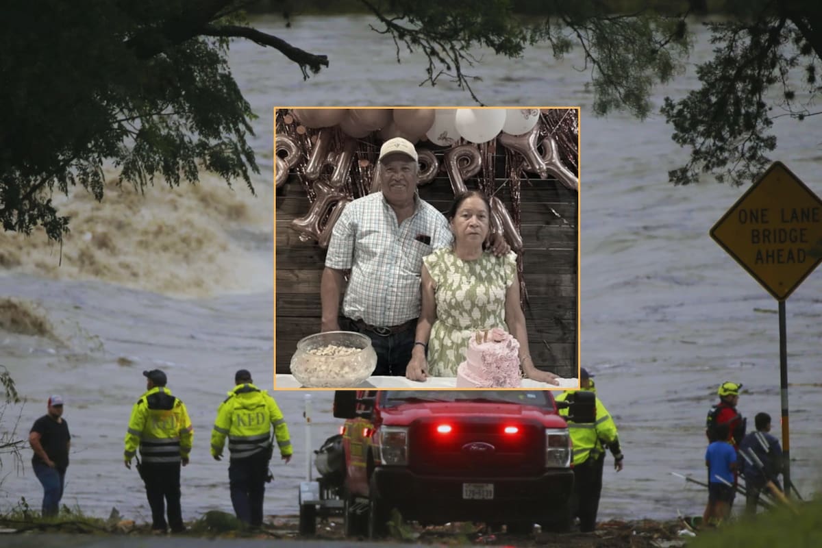 José Olvera y Alicia Torres, pareja de ancianos queretanos, murieron arrastrados por las intensas inundaciones en Texas; uno de los cuerpos será repatriado