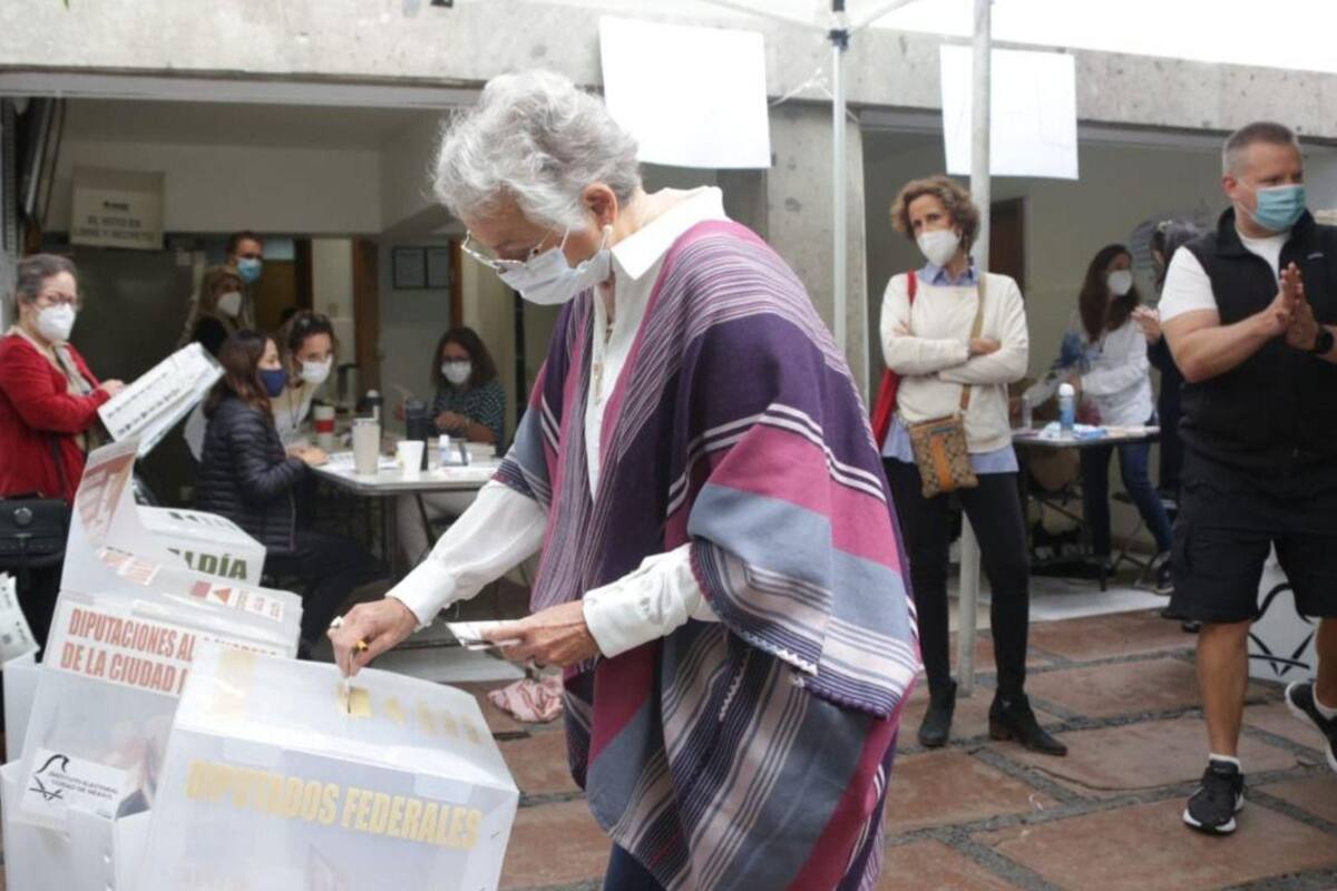 Olga Sánchez Cordero: "Tuvimos unas elecciones en paz y tranquilas"