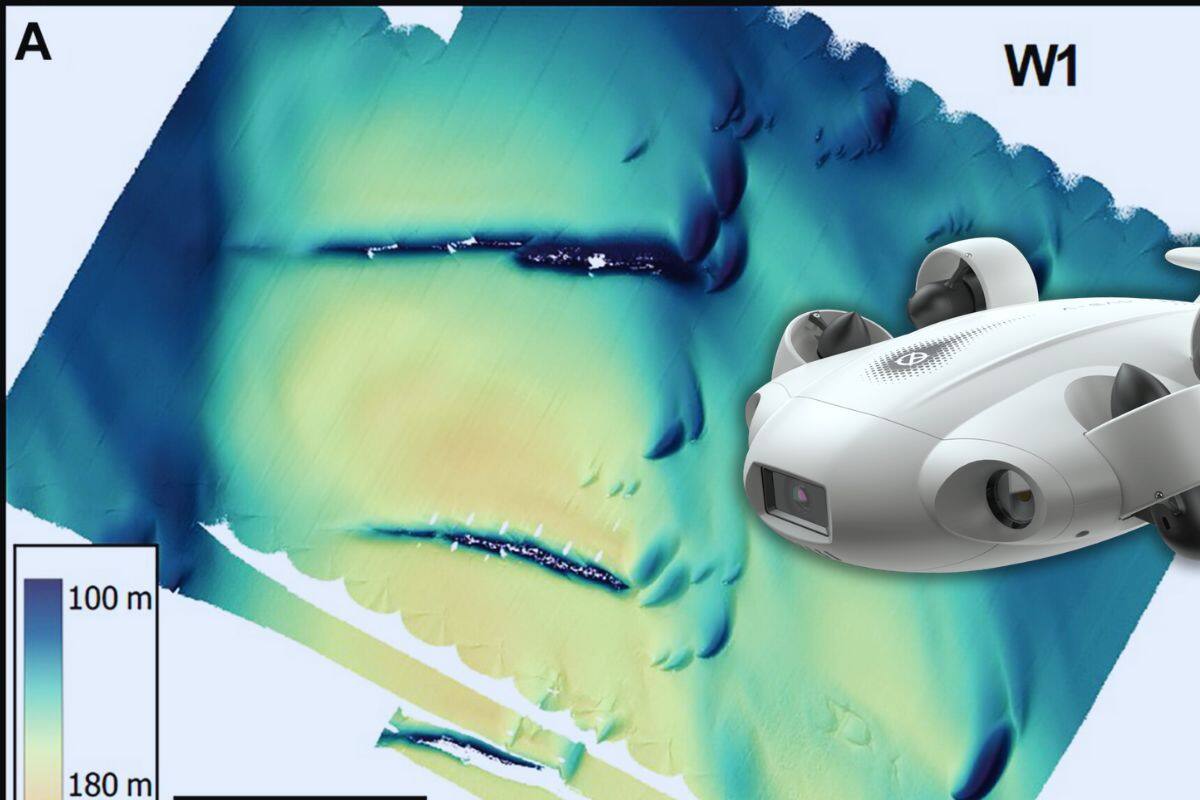 Dron encuentra extrañas formas bajo la Antártida, ¿de qué se tratan?
