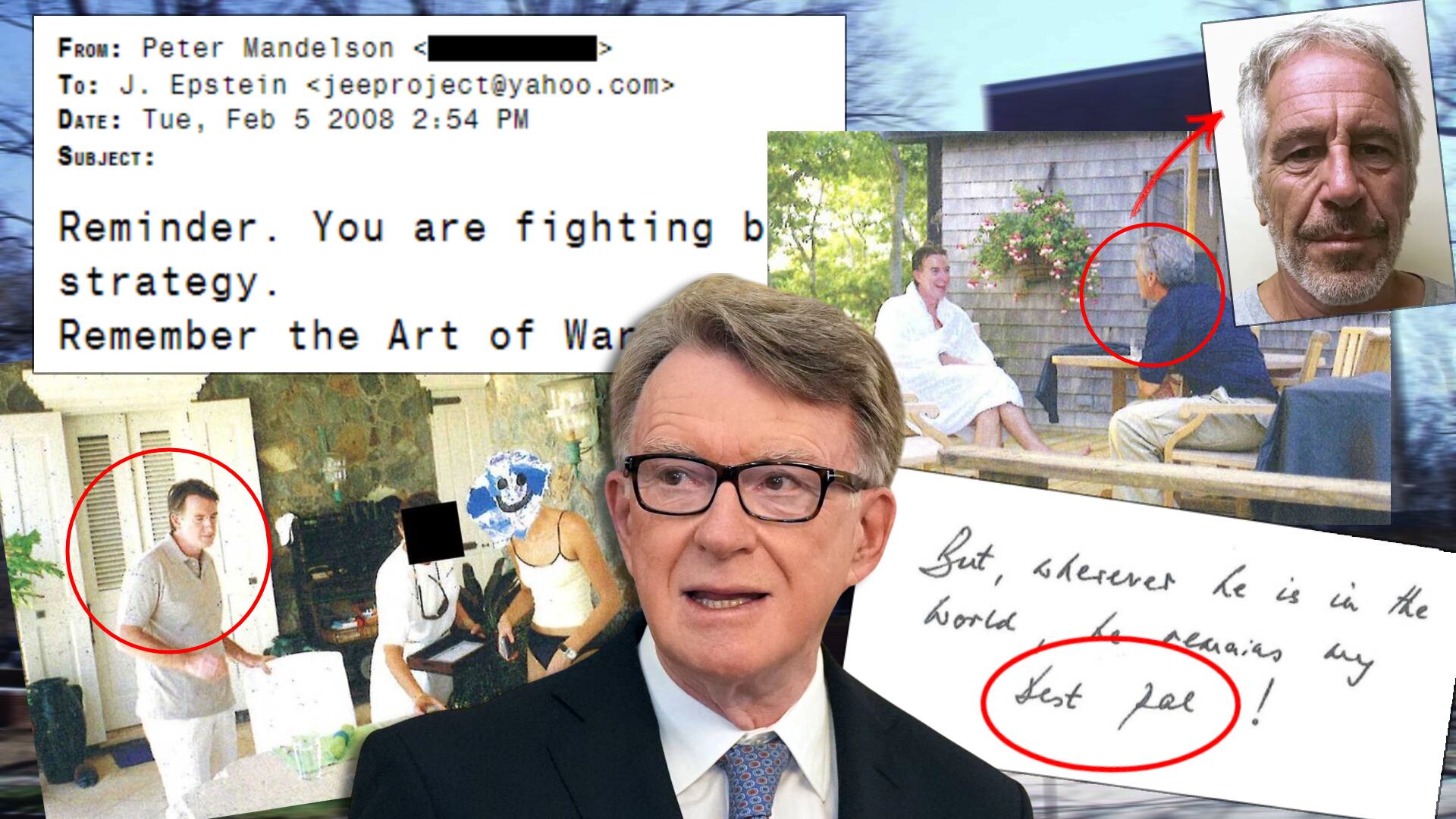 Peter Mandelson fue removido tras revelarse nuevos correos con el delincuente sexual. FOTO: Especial