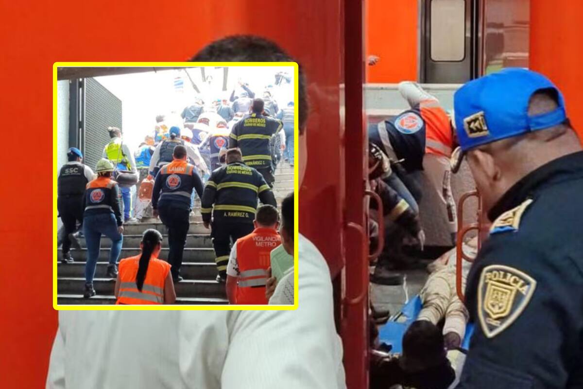 Joven de 25 años se tira a las vías del metro en la Cdmx