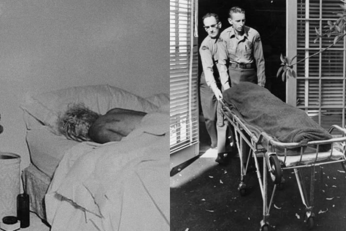 Las fotos que Hollywood quiso borrar: ¿qué revelan realmente las imágenes de la muerte de Marilyn Monroe?