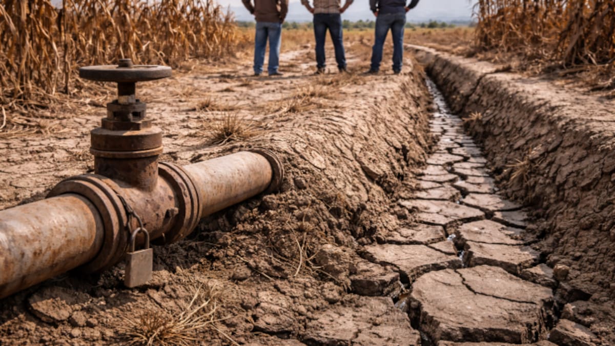 Agricultores denuncian que pago de agua a Estados Unidos dejó sin riego a 50,0000 hectáreas en Tamaulipas