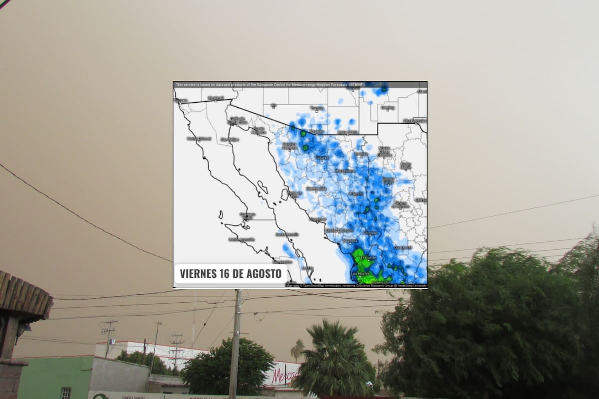 Advierten por tormentas en Sonora para estos municipios