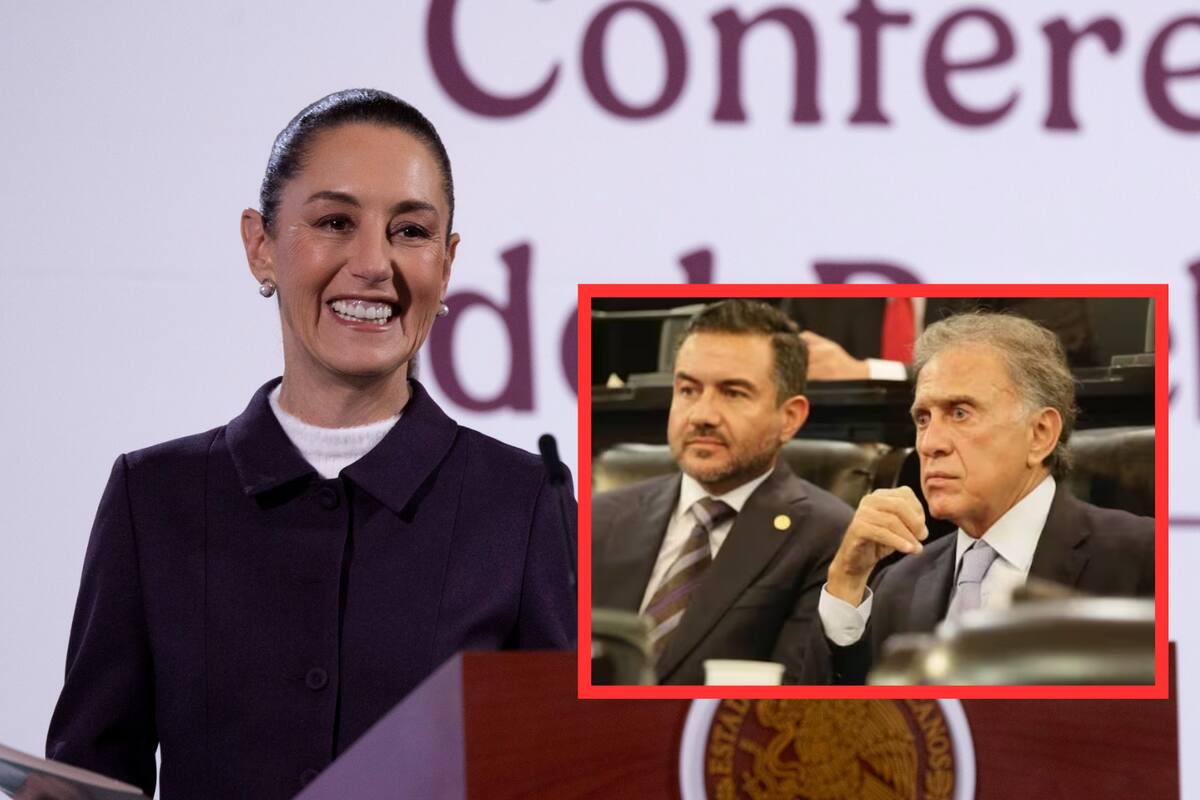 Sheinbaum: Sumar a los Yunes a Morena es decisión del partido y “no voy a meterme en ese tema”, dice