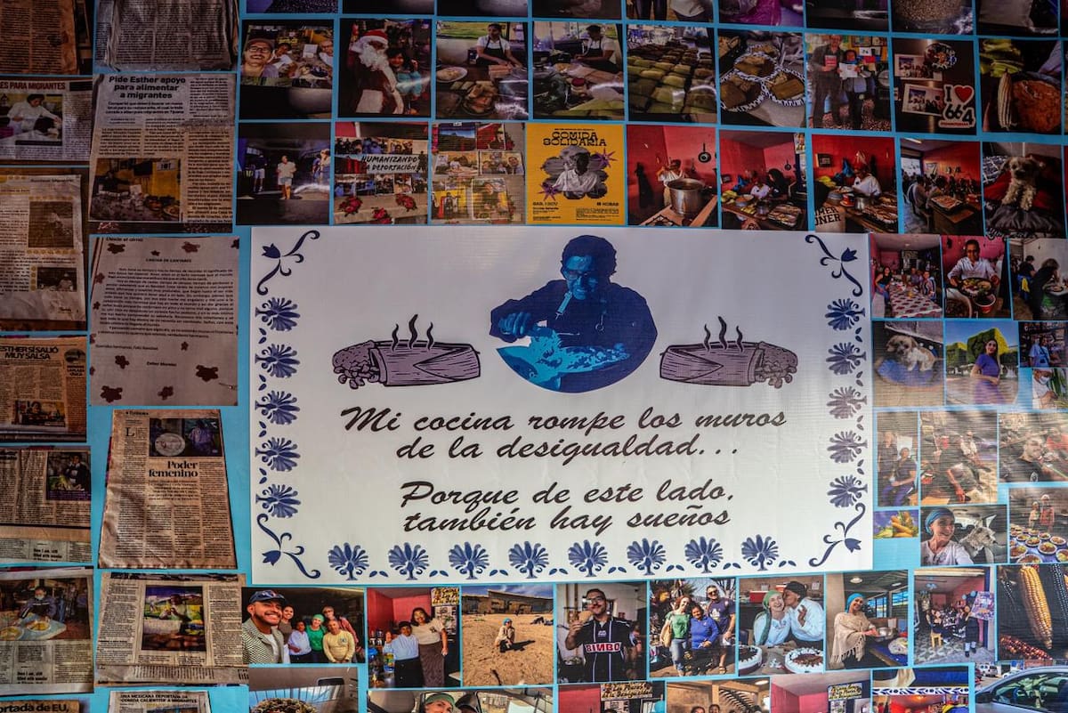 Esther Morales Guzmán, fundadora del proyecto “Comida Calientita”, señaló que la iniciativa atraviesa uno de sus momentos más complicados debido a la gentrificación y a la disminución de donaciones.