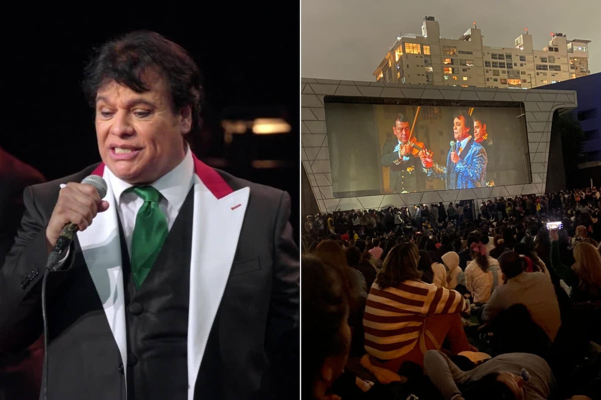 Lleno total en la Cineteca Nacional para el concierto de Juan Gabriel
