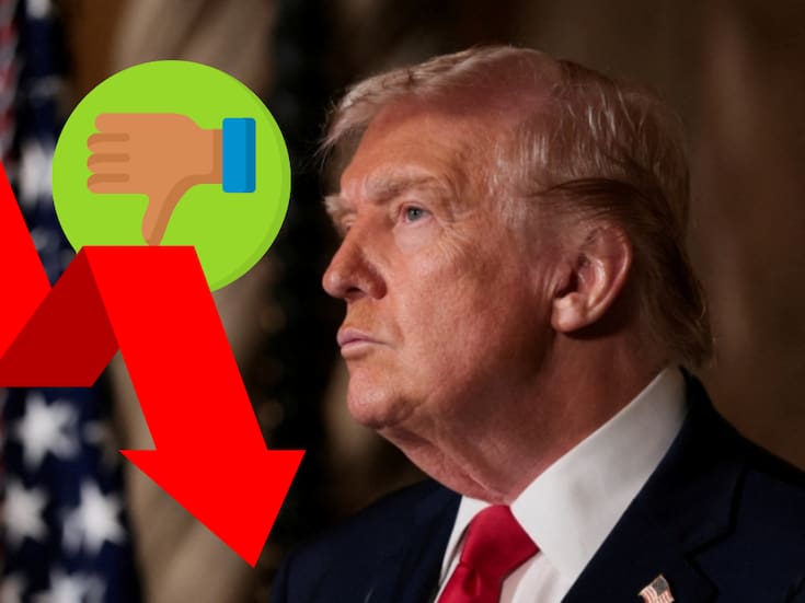 Donald Trump enfrenta 60% de desaprobación de su gobierno, es su peor momento en encuestas antes del primer discurso dirigido al Estado de la Unión