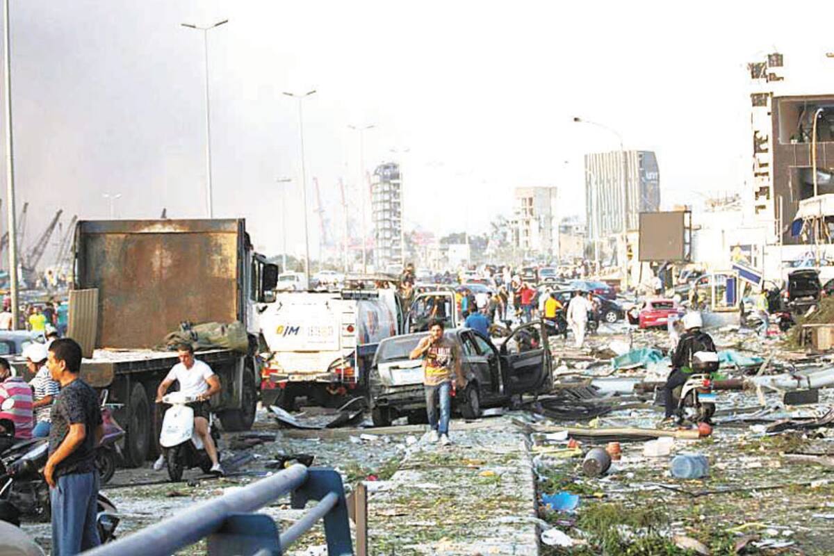 Devastadora explosión sacude Beirut