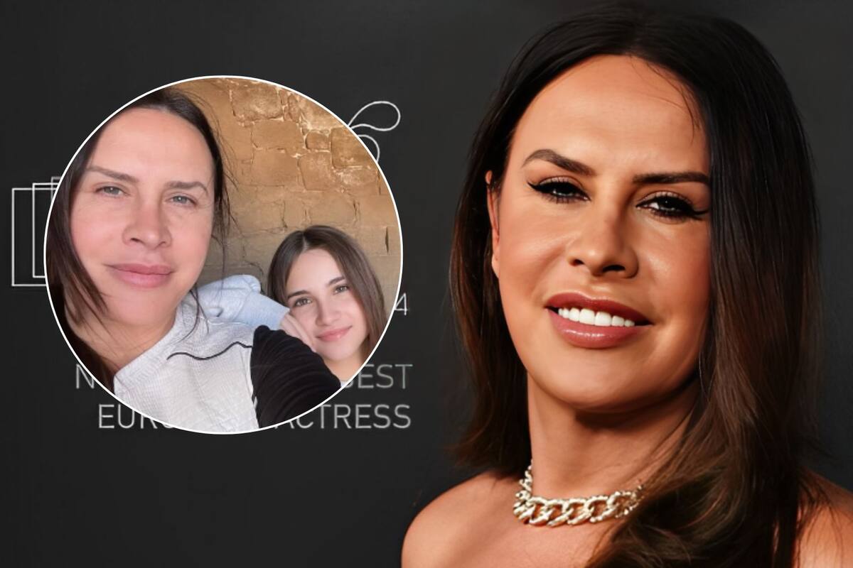 Karla Sofía Gascón tiene una hija, Victoria Elena, quien nació antes de su transición