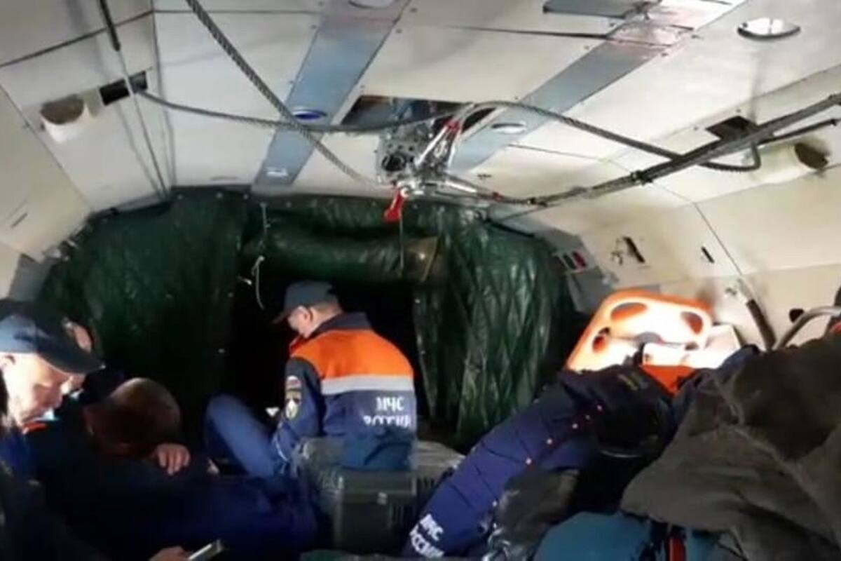 Hallan los restos del avión estrellado en Rusia con 28 personas a bordo