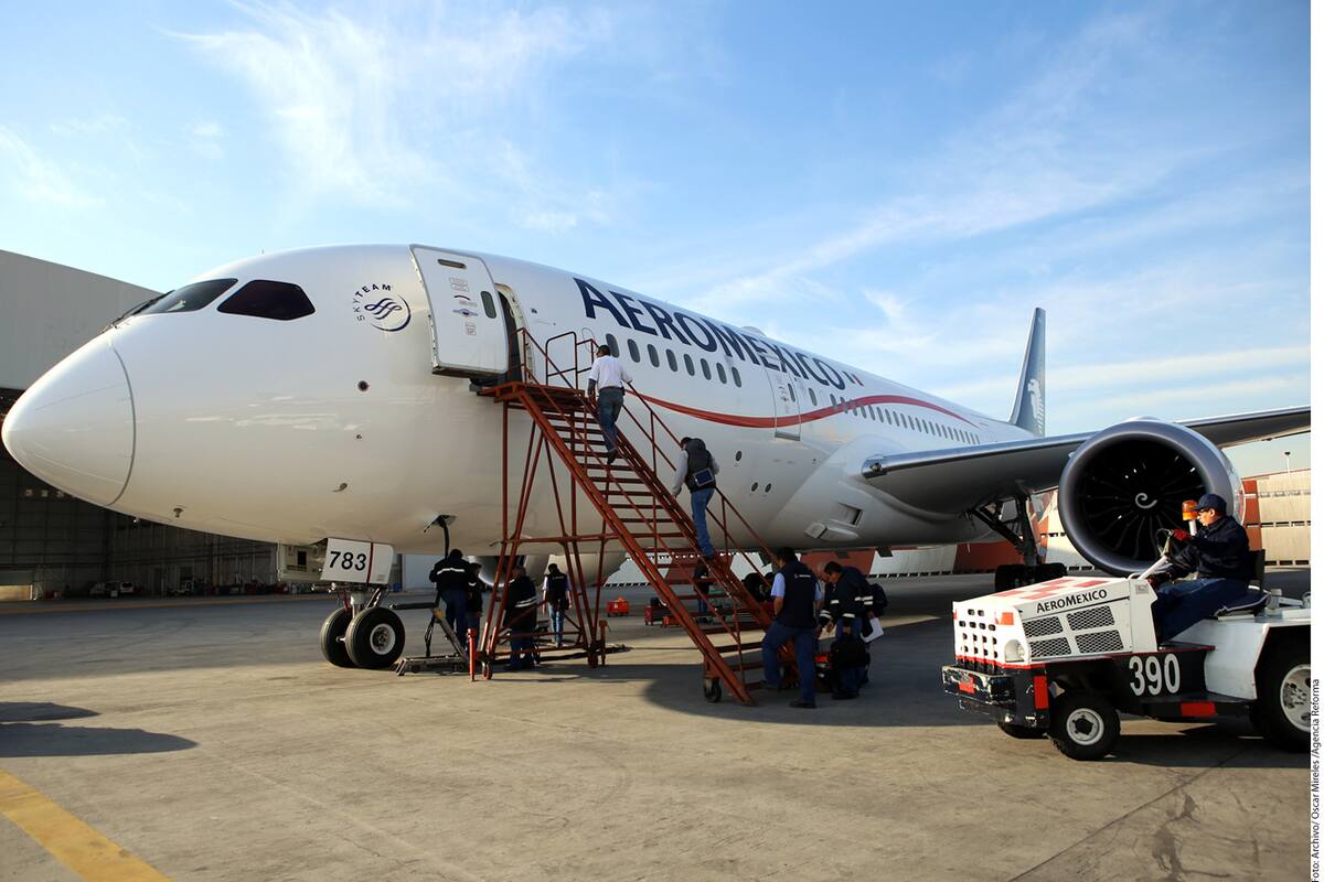 Aeroméxico pierde 2 mil 508 mdp en el primer trimestre por Covid-19