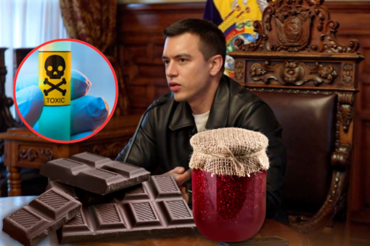 Daniel Noboa, presidente de Ecuador, denuncia intento de envenenamiento con mermelada y chocolates