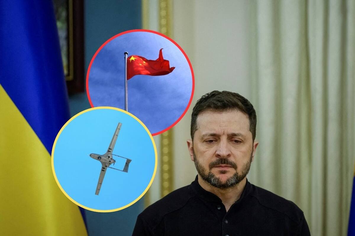 Zelensky denuncia presencia de ciudadanos chinos en fábrica de drones rusa y sugiere robo de tecnología
