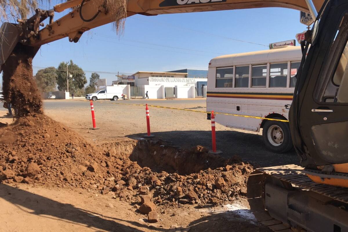 Comienzan a instalar línea de suministro de agua en San Quintín