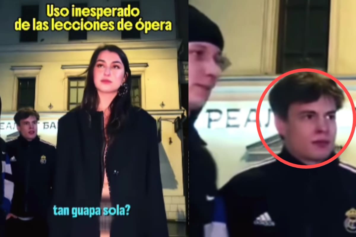 Joven ahuyenta a dos acosadores usando su talento para la ópera