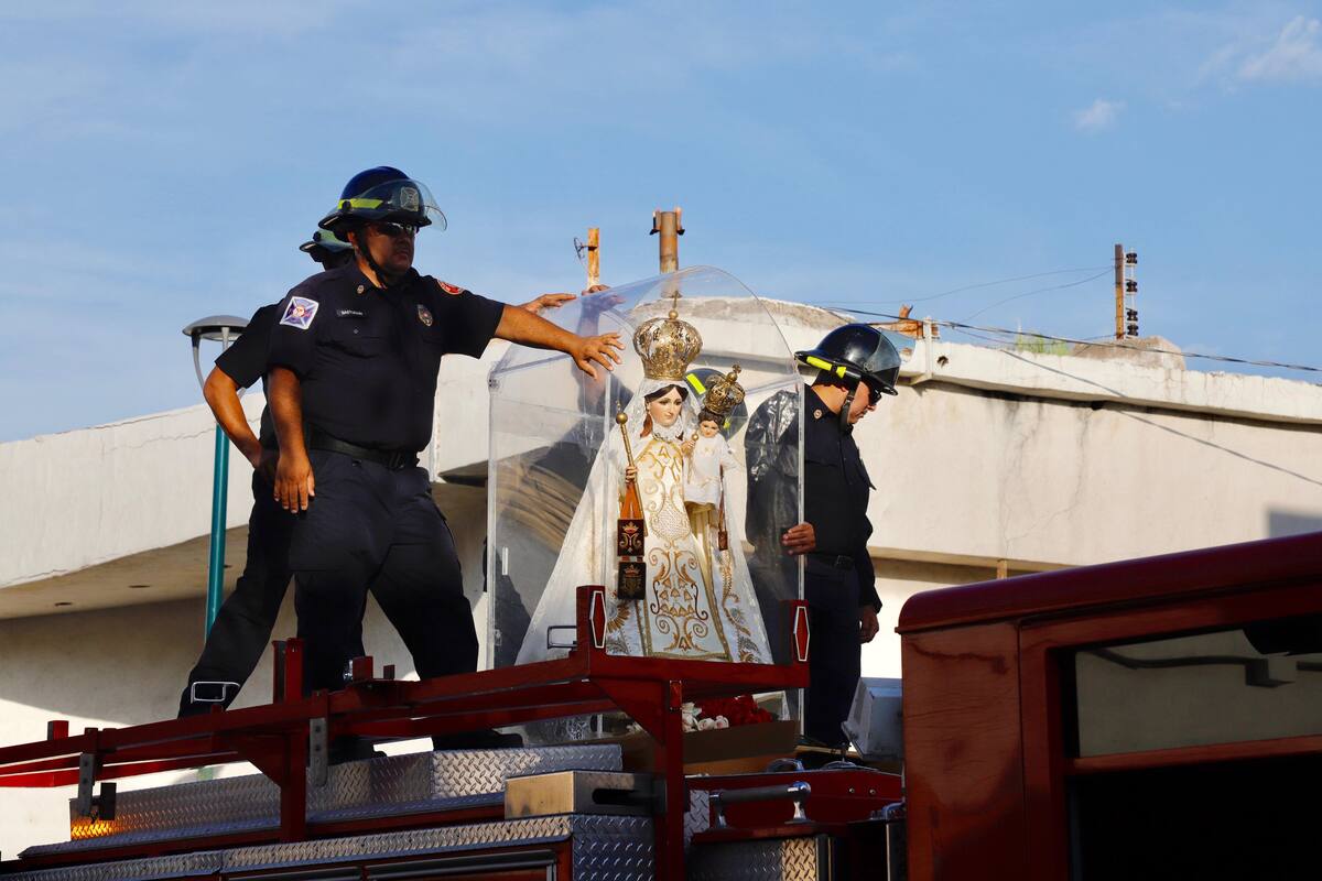 Festejan a la Virgen del Carmen