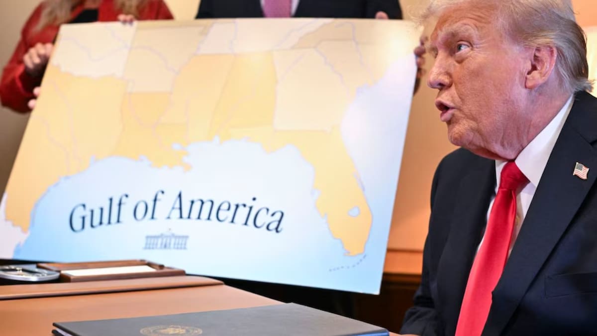 Trump impulsó el cambio de nombre del Golfo de México a “Golfo de América”, una medida que forma parte de su política para reforzar la presencia y la influencia de Estados Unidos en la región.