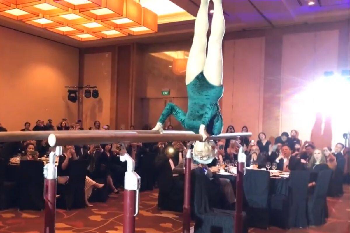 VIDEO de gimnasta de 98 años se hace viral