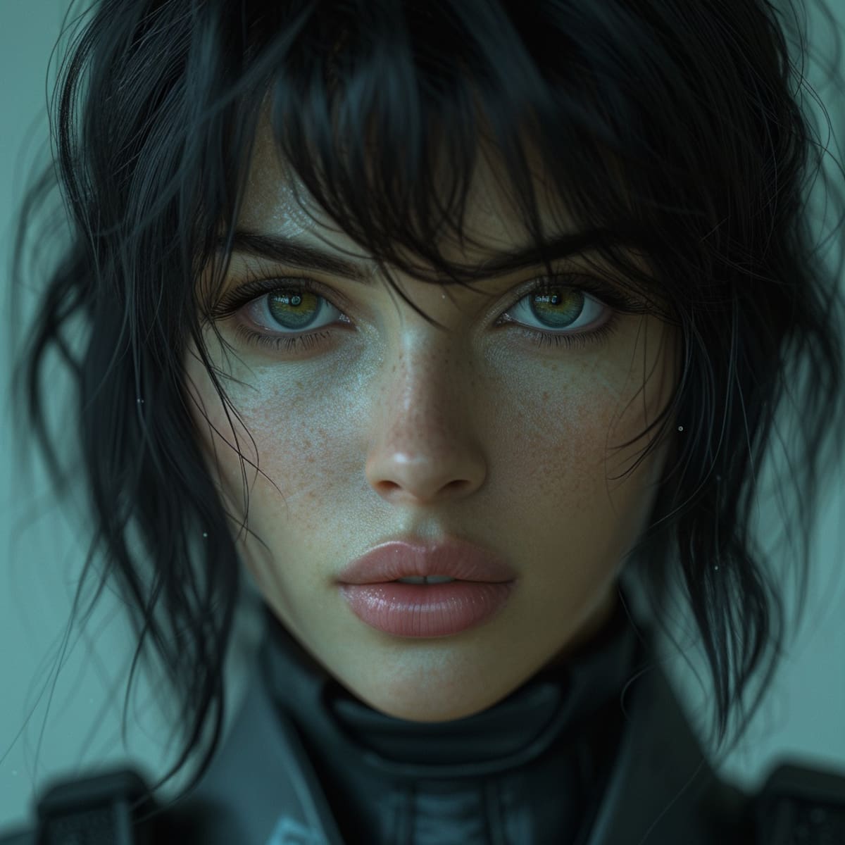 Así se vería Makoto Kusanagi de Ghost in the shell si existiera en la vida real según la IA de Midjourney