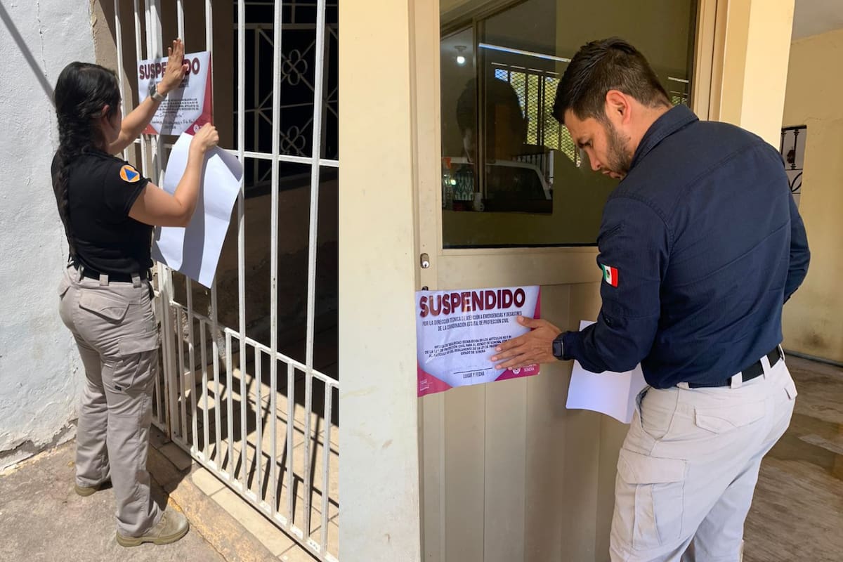 2 guarderías son suspendidas en Sonora por falta de Programa Interno de Protección Civil