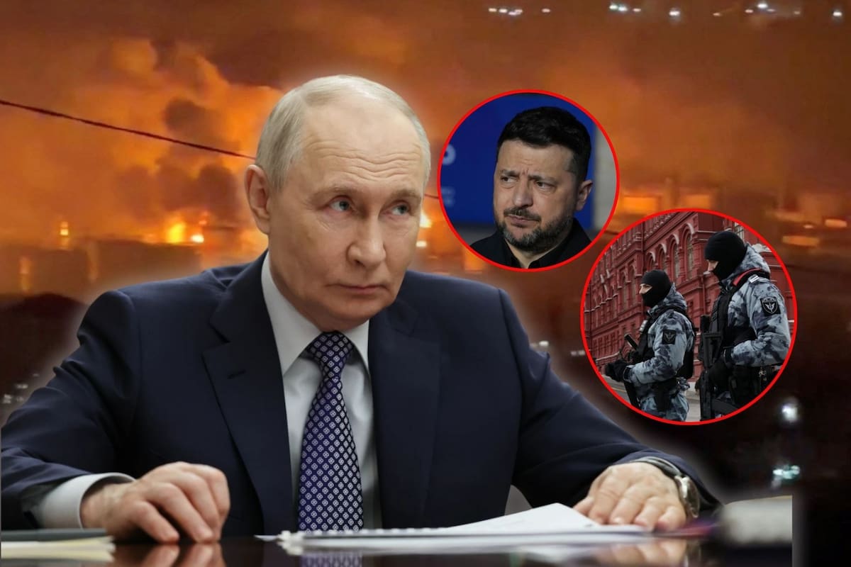 Vladimir Putin se está refugiando en bunkers y ya limitó sus apariciones públicas ante el temor de sufrir un atentado con drones de Ucrania en Rusia, según reveló un reportaje de Financial Times