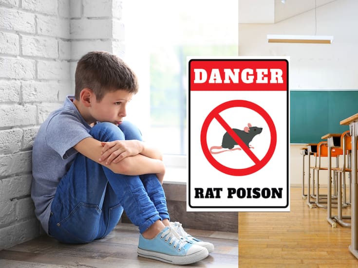 Niño con autismo ingiere veneno de rata en el salón de clases; la maestra solo le dio leche y terminó hospitalizado