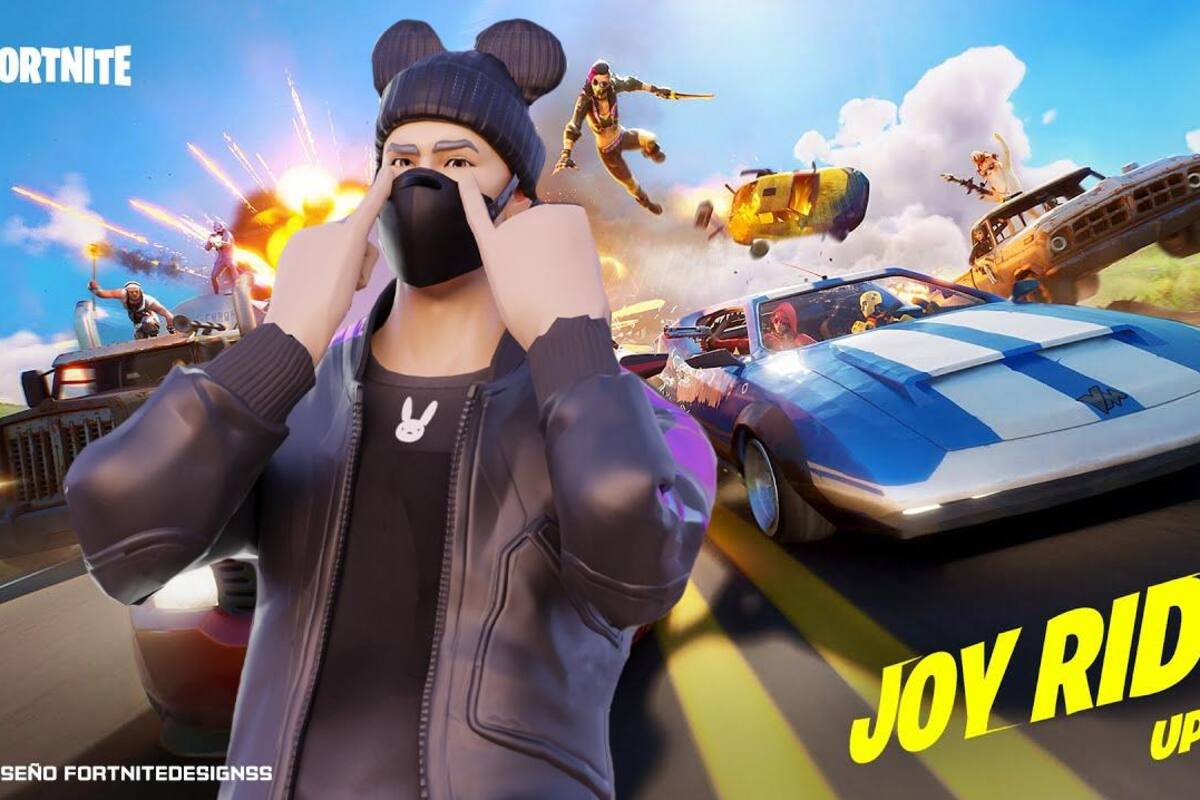 La música de Bad Bunny llegó a Fortnite en su mas reciente actualización