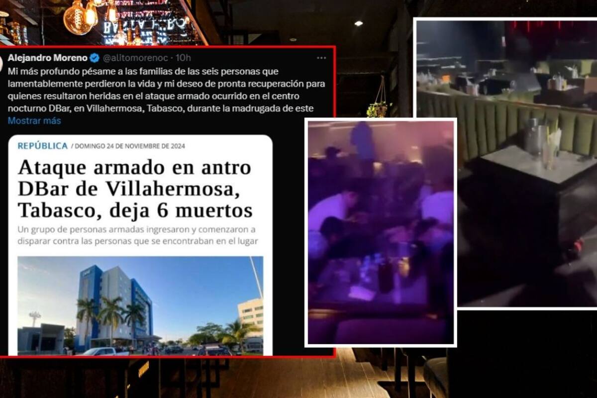 Partidos políticos condenan el ataque de DBar en Villahermosa y exigen justicia inmediata