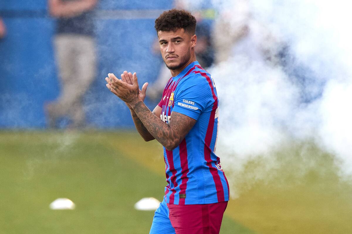 Coutinho logró convertir 21 goles en su paso por el FC Barcelona, muy por debajo de las expectativas.