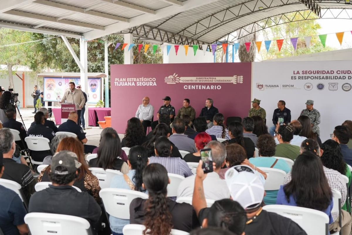 Instalan 19 comités vecinales de seguridad en Otay Centenario