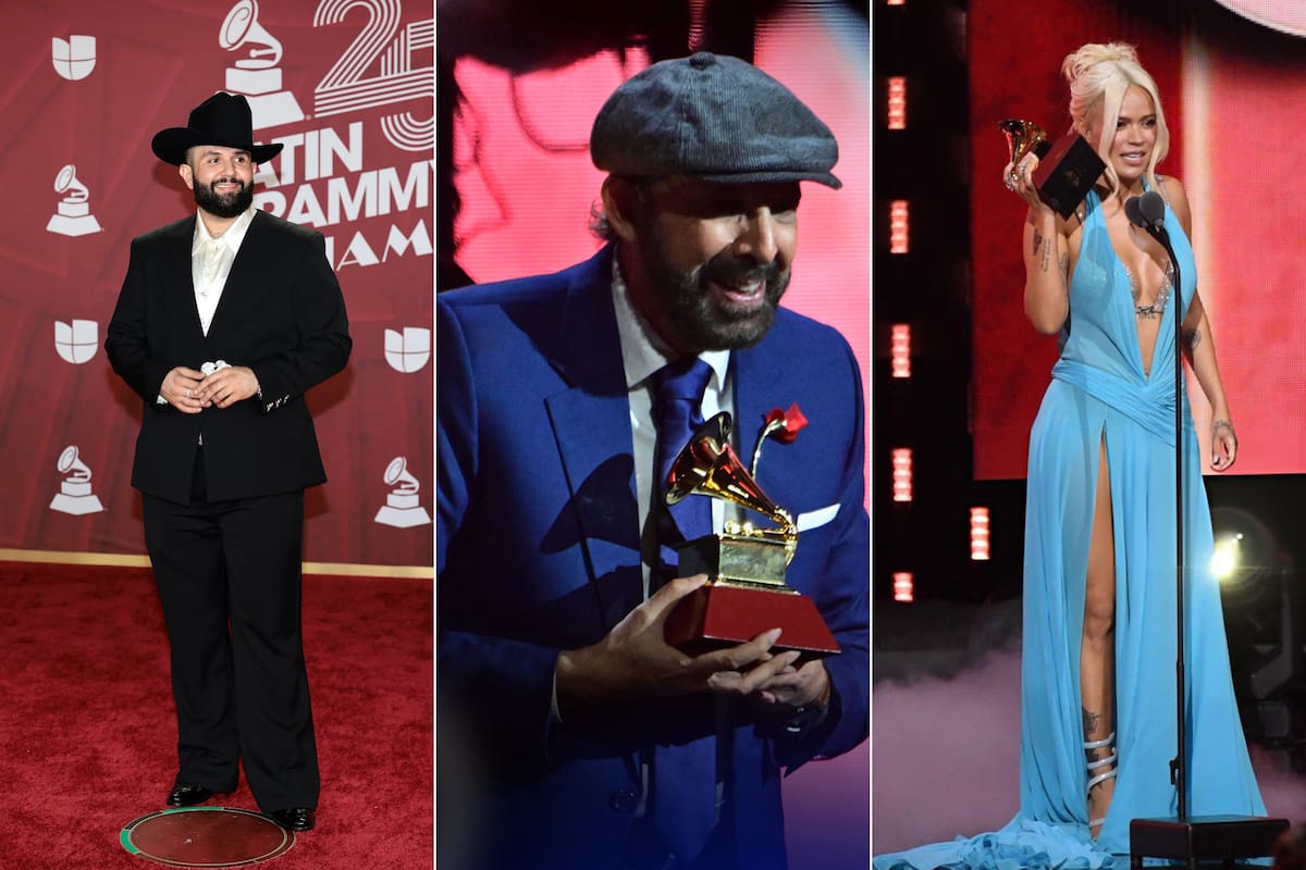 Todos los ganadores de los Latin Grammys 2024