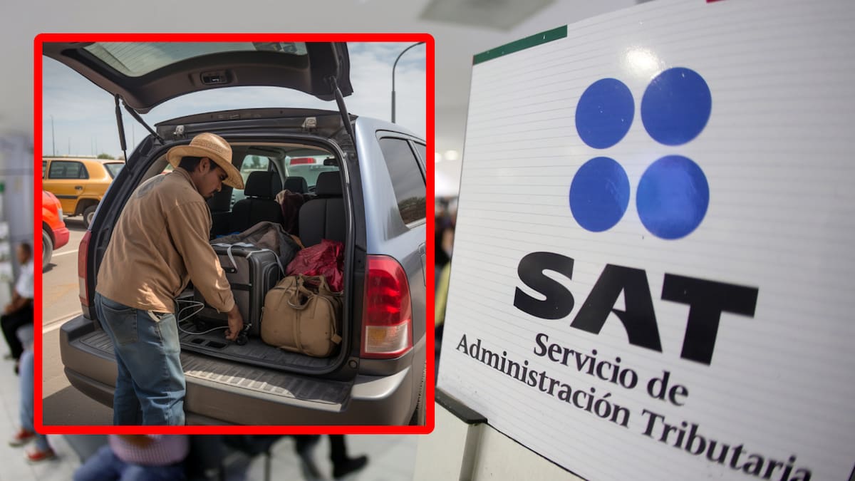 SAT revela la franquicia permitida para cruzar de EU a México estas vacaciones: 28 de noviembre 2024 al 12 de enero 2025