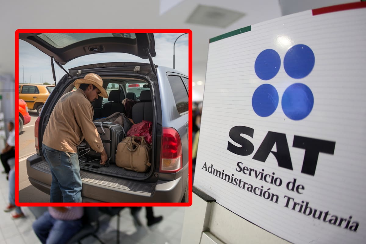 SAT revela la franquicia permitida para cruzar de EU a México estas vacaciones: 28 de noviembre 2024 al 12 de enero 2025