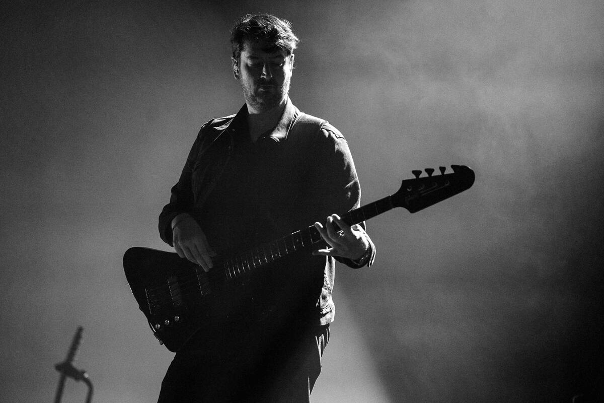 El minimalismo característico del grupo estuvo presente en el concierto de Cigarettes After Sex.