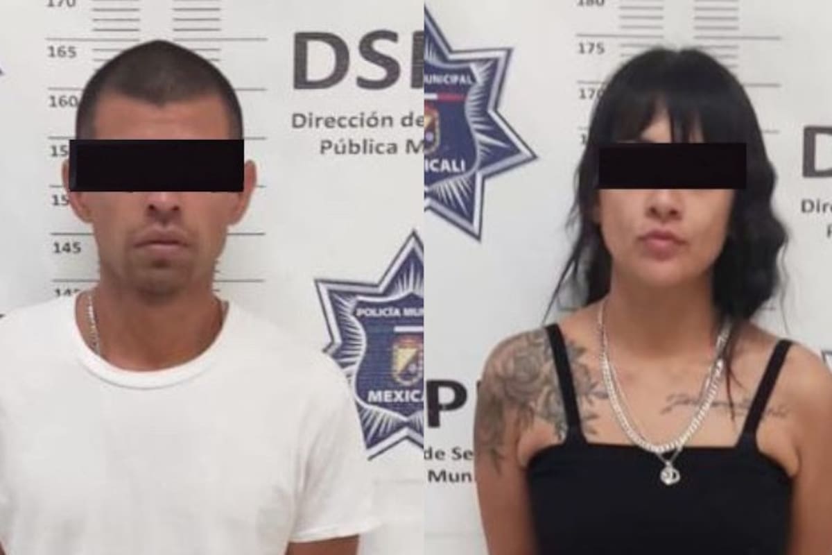 Aseguran a dos sospechosos de asaltar una gasolinera