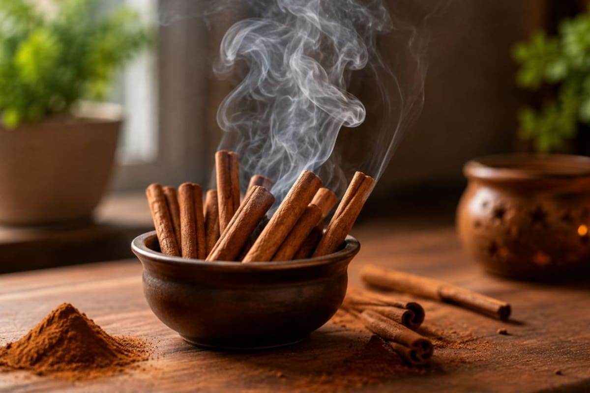 ¿Para qué sirve quemar canela en la casa los primeros días del mes?